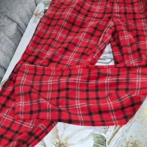 Avalanche Red and Black Plaid Sleepwear